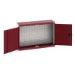 bott Cubio hangkast 1 louvre plaat hoogte 700 mm RAL 3004