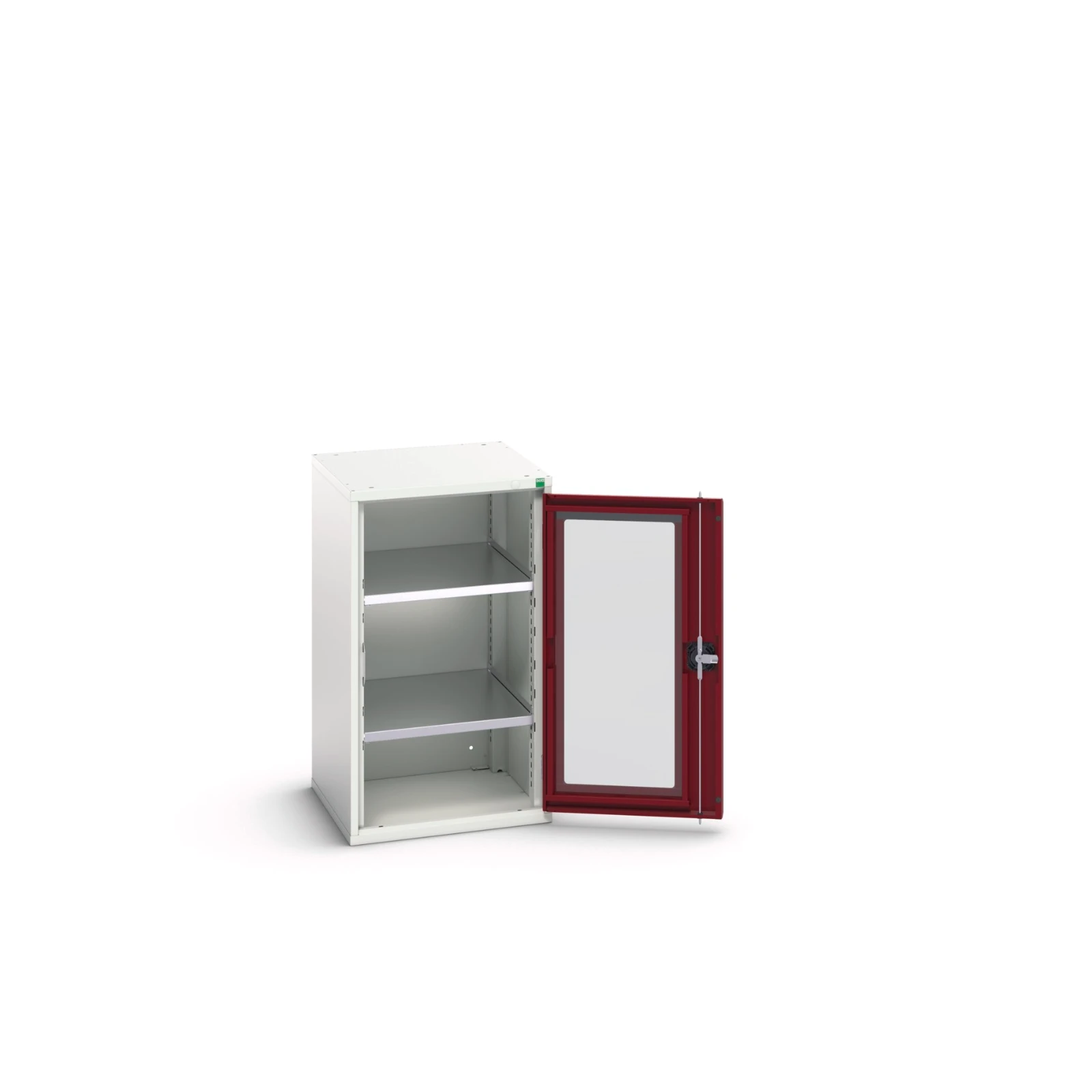bott Verso systeemkast 525x550x900mm 2 legborden 1 deur RAL 3004