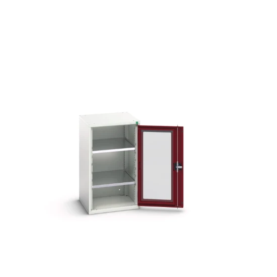 bott Verso systeemkast 525x550x900mm 2 legborden 1 deur RAL 3004