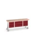 bott Verso verrijdbare werkbank 2000x600x830mm 9 laden Multiplex RAL 3004