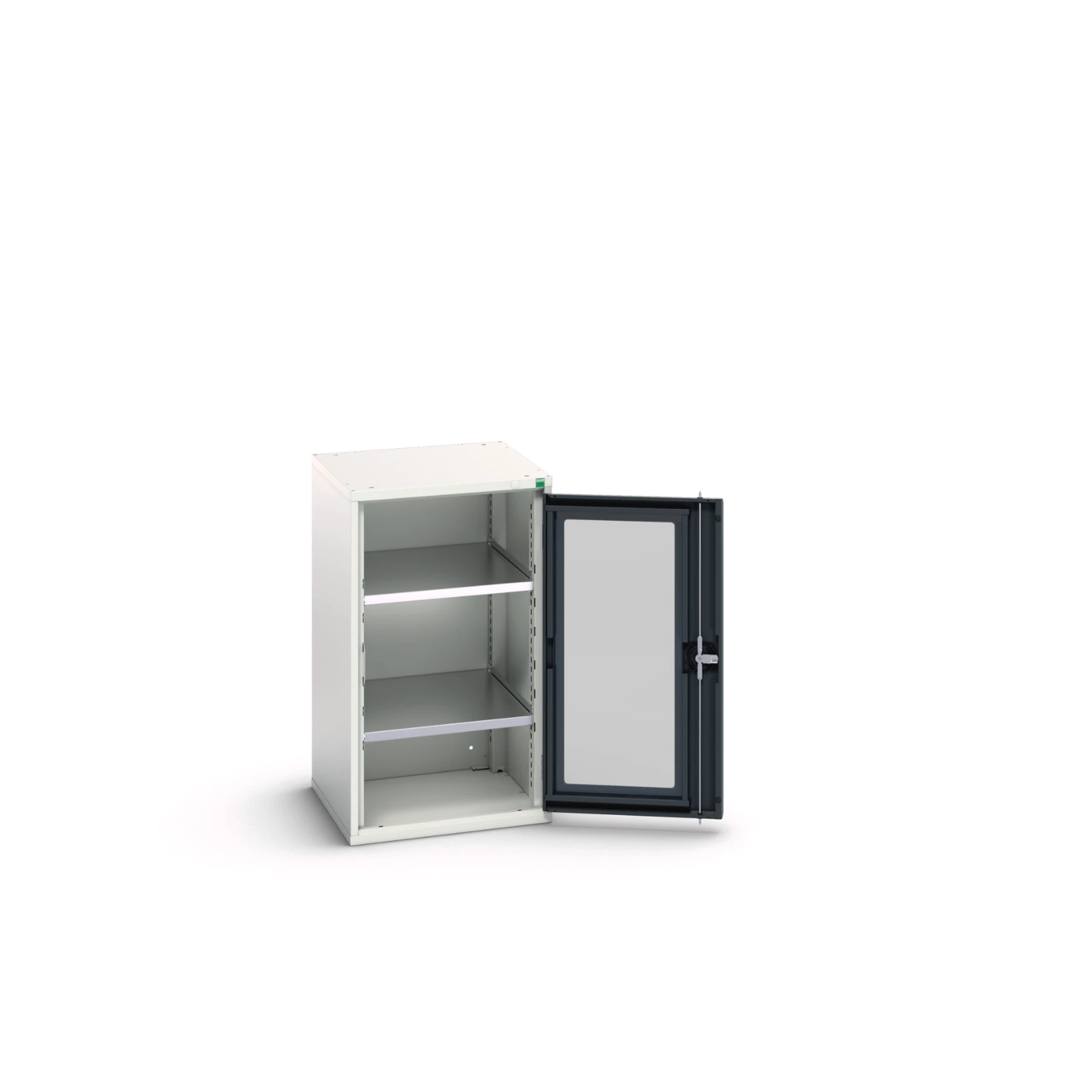 bott Verso systeemkast 525x550x900mm 2 legborden 1 deur RAL 7016