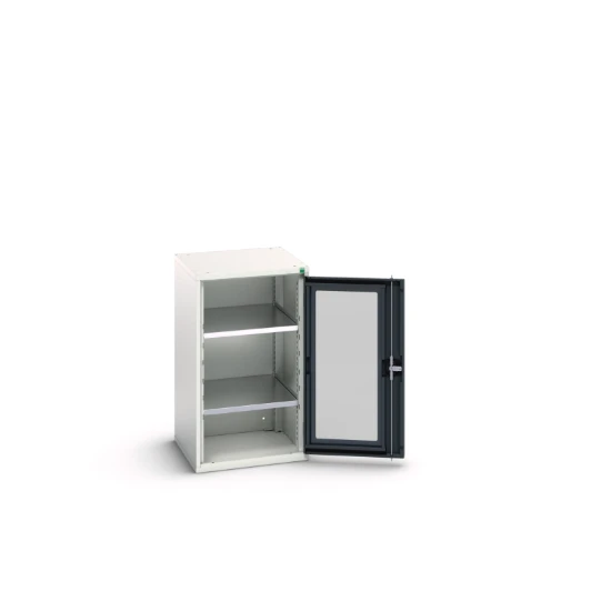 bott Verso systeemkast 525x550x900mm 2 legborden 1 deur RAL 7016