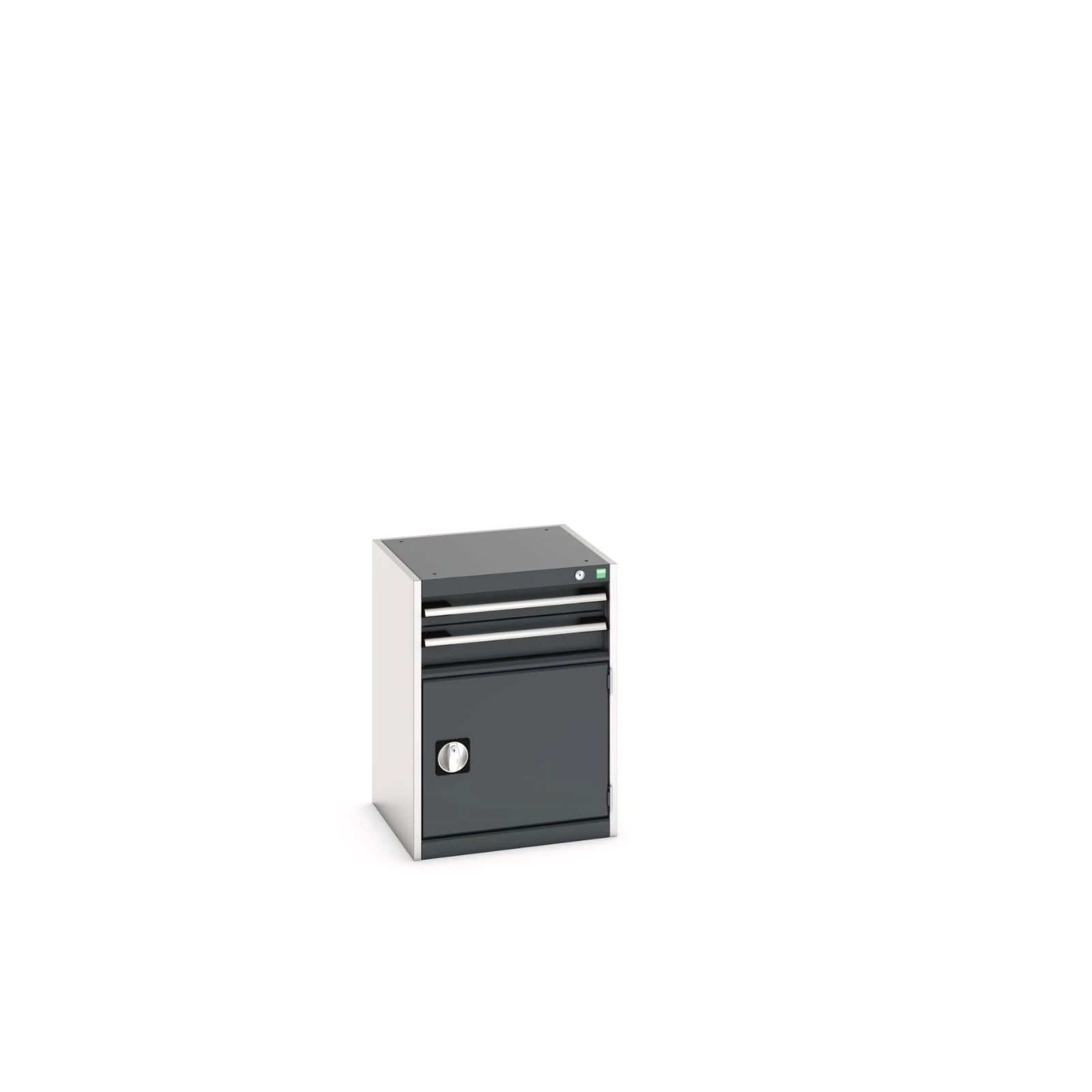 bott Cubio schuifladenkast hoogte 700 mm RAL 7016