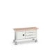 bott Verso verrijdbare werkbank 1500x600x830mm 3 laden 1 deur Multiplex RAL 7035