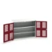 bott Verso kast gevleugelde deuren 1300x550x1000mm 2 legborden RAL 3004