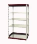 bott cubio étagère 1050x525x2000mm 4 étagères ral 3004