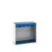 bott Cubio systeemkast roldeur hoogte 1200 mm RAL 5010