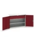 bott Verso hangkast 1300x550x1000mm 1 legbord 2 laden RAL 3004