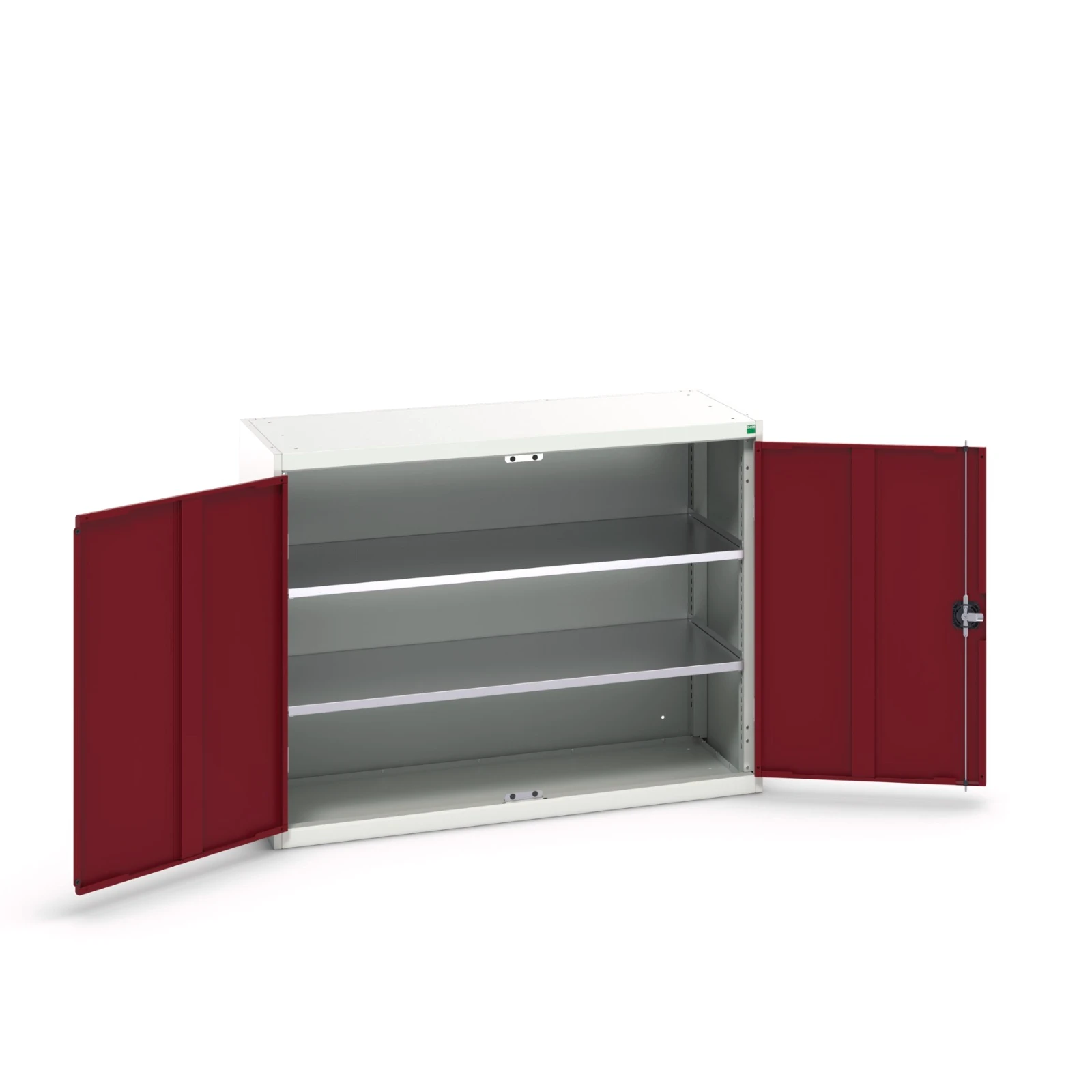 bott Verso hangkast 1300x550x1000mm 2 legborden RAL 3004