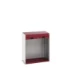 bott Cubio systeemkast roldeur hoogte 1200 mm RAL 7035 3004