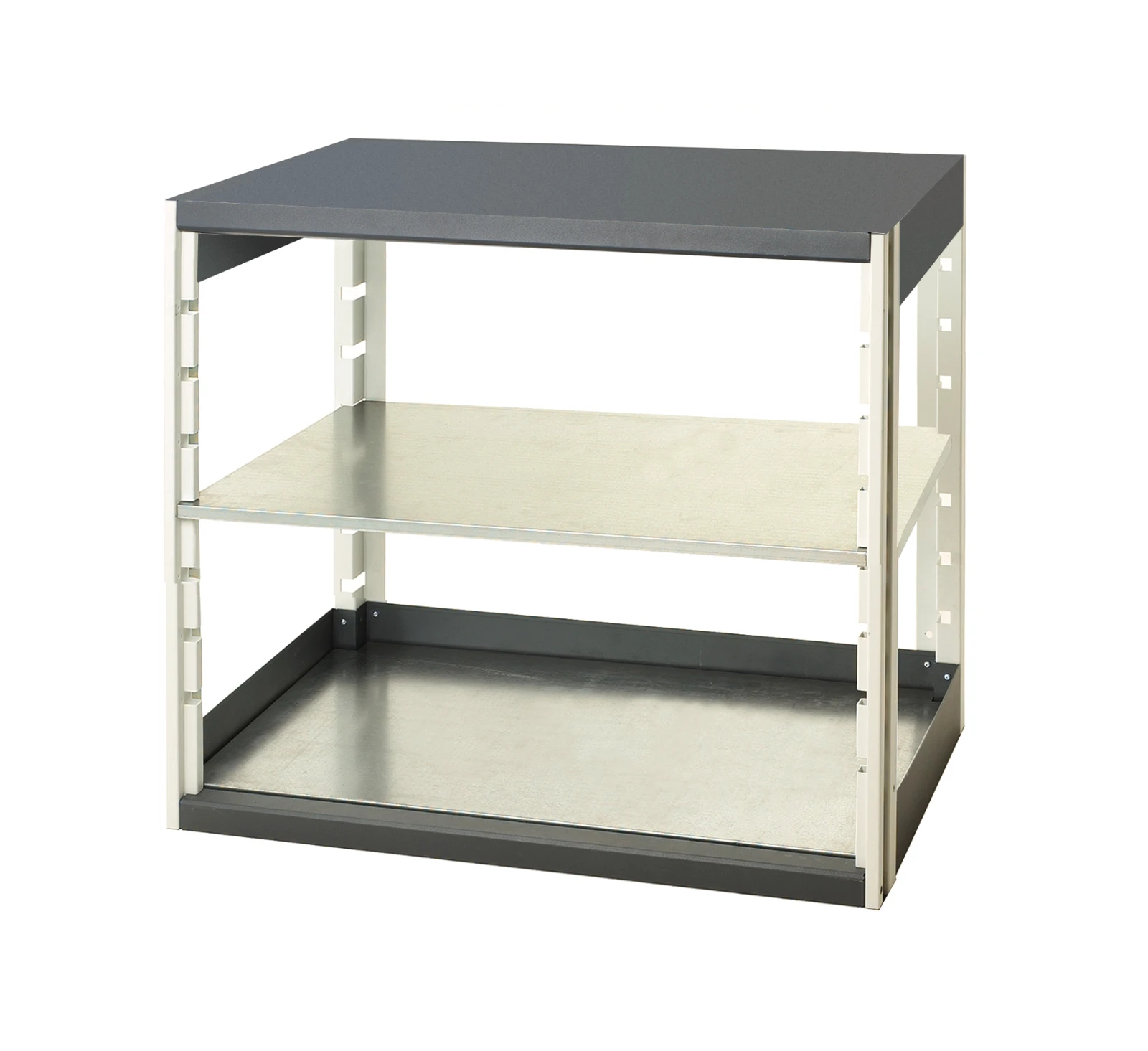 bott cubio étagère 1050x650x1000mm 2 étagères ral 7016