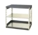 bott cubio étagère 1050x650x1000mm 2 étagères ral 7016