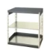 bott cubio étagère 800x650x1000mm 2 étagères ral 7016