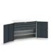 bott Verso systeemkast 1300x550x1000mm 1 legbord 3 laden RAL7016