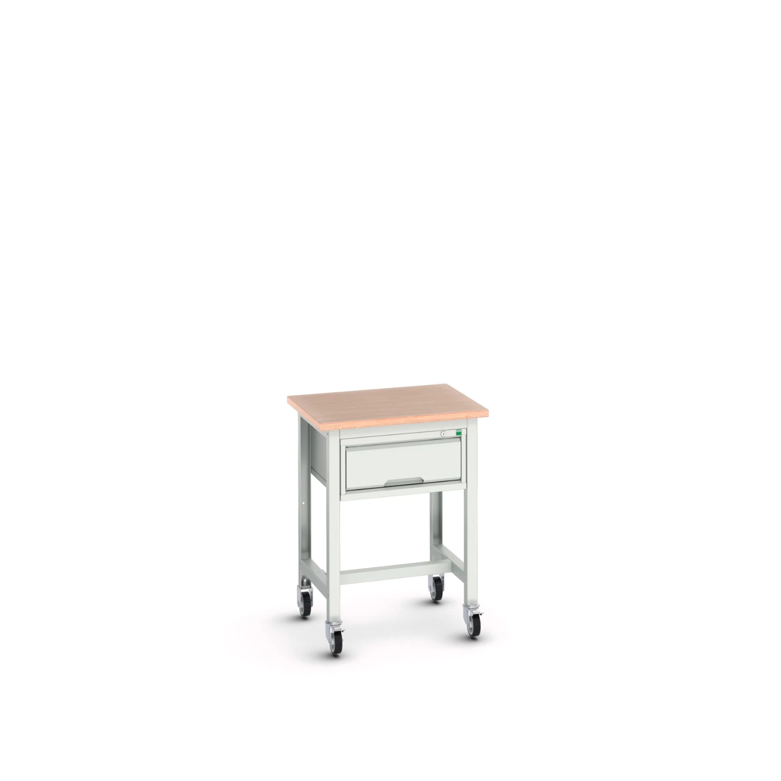 bott Verso verrijdbare werkbank met lade Multiplex 700x600x930mm RAL 7035
