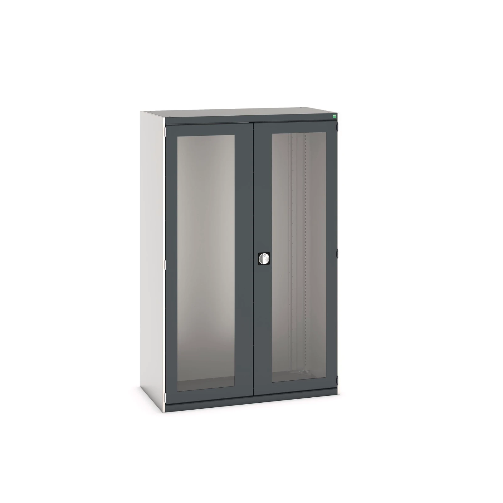 bott Cubio systeemkast 2 raamdeuren hoogte 2000 mm RAL 7016