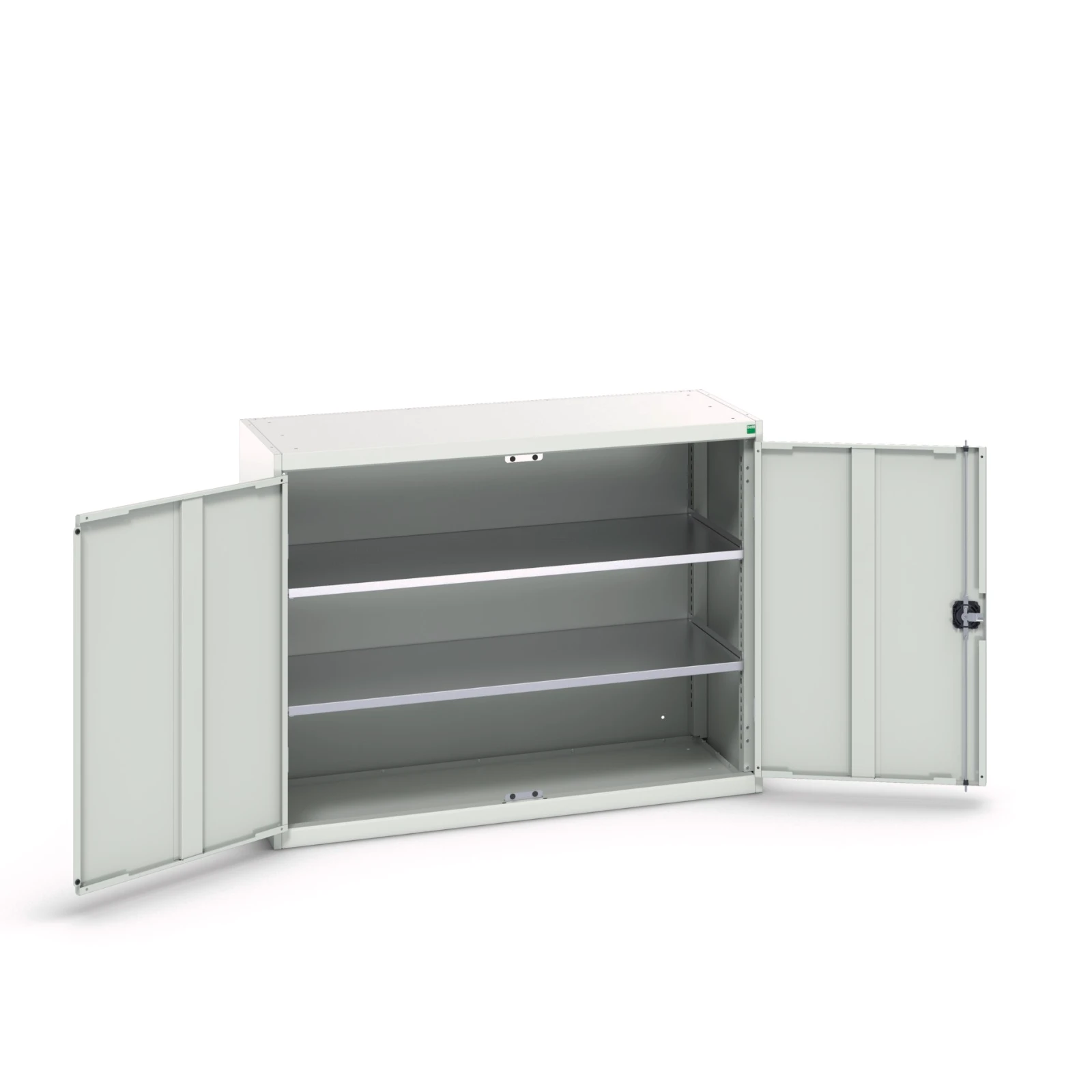 bott Verso hangkast 1300x550x1000mm 2 legborden RAL 7035
