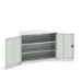 bott Verso hangkast 1300x550x1000mm 2 legborden RAL 7035