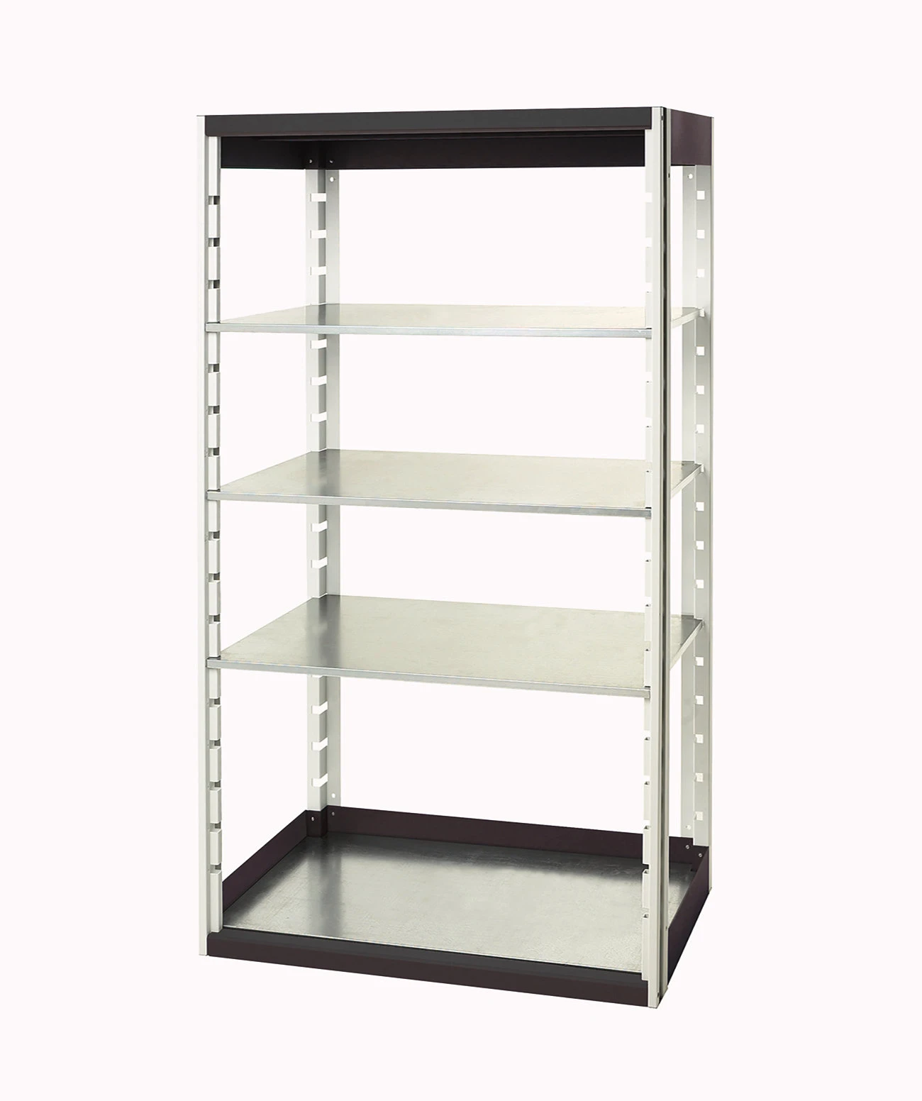 bott cubio étagère 1050x650x2000mm 4 étagères ral 7016