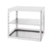 bott cubio étagère 1050x525x1000mm 2 étagères ral 7035