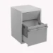 bott Cubio kast met afvalbak 525x650x900mm RAL 7035