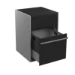 bott cubio armoire avec poubelle 525x650x900mm ral 7016