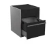 bott Cubio kast met afvalbak 650x650x900mm RAL 7016