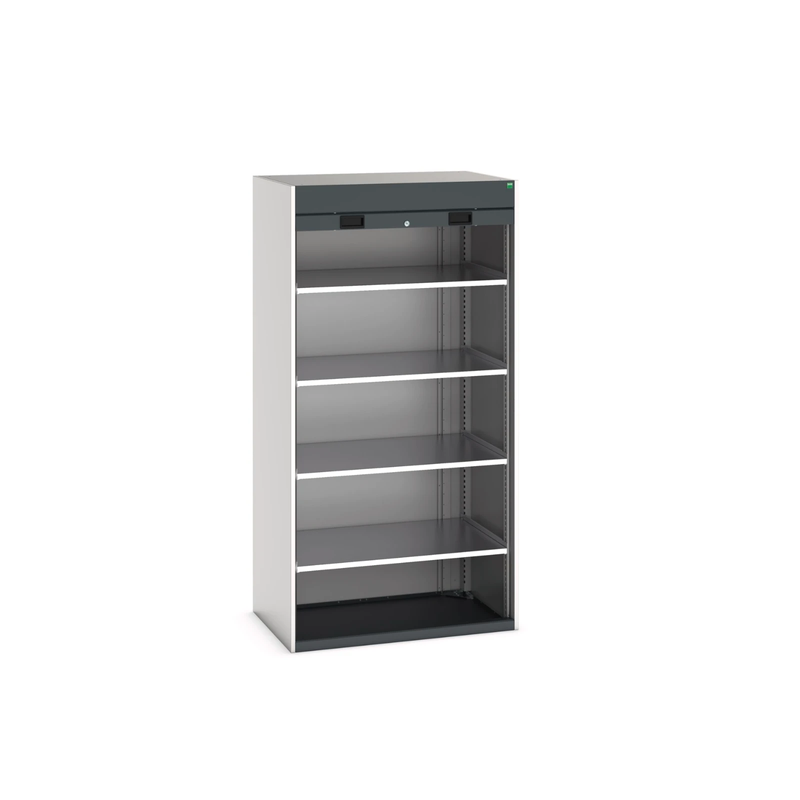 bott Cubio systeemkast 4 legborden hoogte 2000 mm RAL 7016