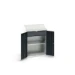 bott Verso systeemkast 800x550x1130mm 1 legbord 1 rail  RAL 7016