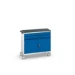 bott Verso mobiele kast 1050x550x965mm 2 laden 2 deuren top tray RAL 5010