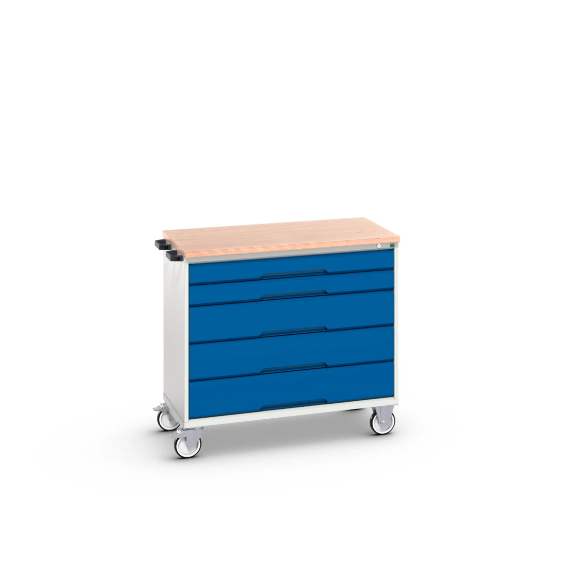 bott Verso gereedschapswagen 1050x600x980mm 5 laden MPX top RAL 5010