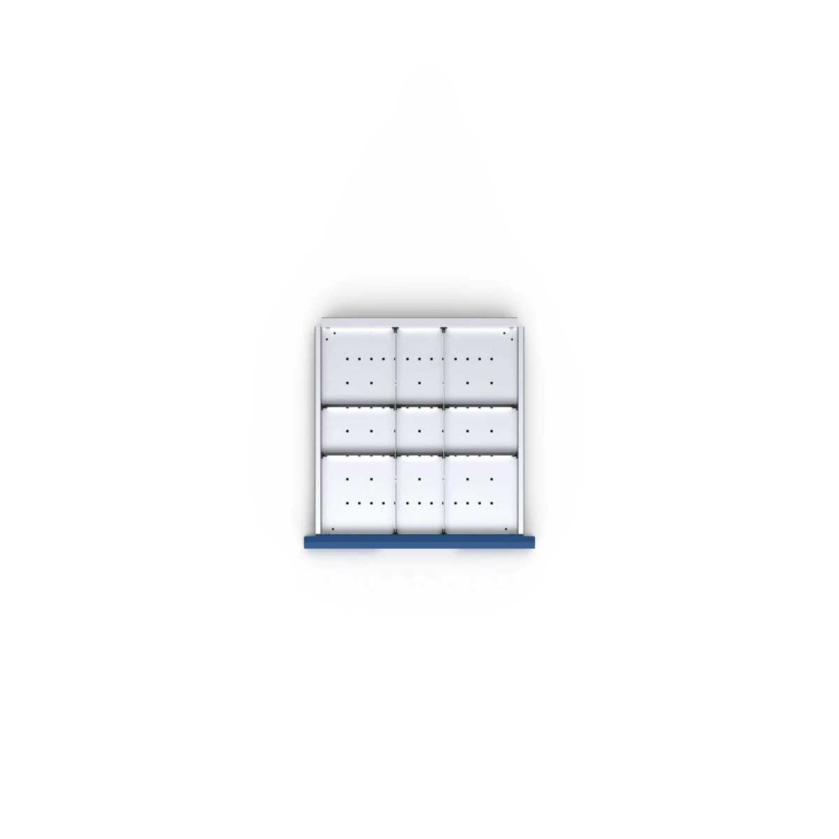 bott Verso indelingsassortiment 9 compartimenten 525x550x100/125mm