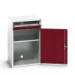 bott Verso computerkast 650x550x1000mm 1 legbord 1 schuiflade RAL 3004