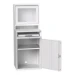 bott Verso computerkast 650x550x1650mm 1 legbord 1 schuiflade 1 deur RAL 7035