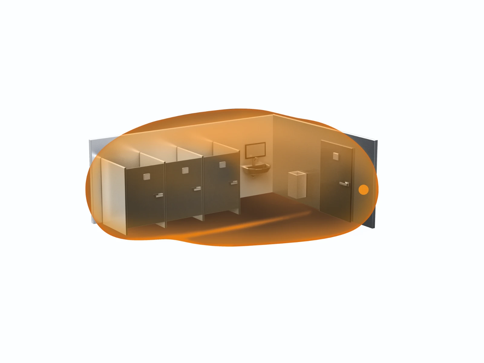 Steinel Dét. de mouv HF 180 COM1 blc
