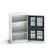 bott Verso kast gevleugelde deuren 525x350x800mm 2 legborden RAL 7016