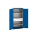 bott Cubio systeemkast 3 legborden 2 laden hoogte 2000 mm RAL 5010
