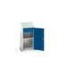 bott Verso systeemkast 525x550x1130mm 2 legborden 1 deur 1 lade RAL 5010