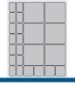 bott Cubio indelingsassortiment EKK-5675-1 RAL 7011