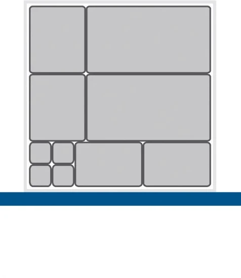 bott Cubio ladeindeling EKK-55100-4