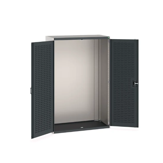 bott Cubio systeemkast 2 deuren 2000 mm hoogte RAL 7035 7016