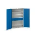 bott Verso systeemkast 1300x550x2000mm 4 legborden 2 lades RAL 5010