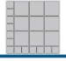 bott Cubio indelingsassortiment EKK-6675-1 RAL 7011