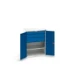 bott Verso systeemkast 800x550x1000mm 1 legbord 3 laden RAL 5010