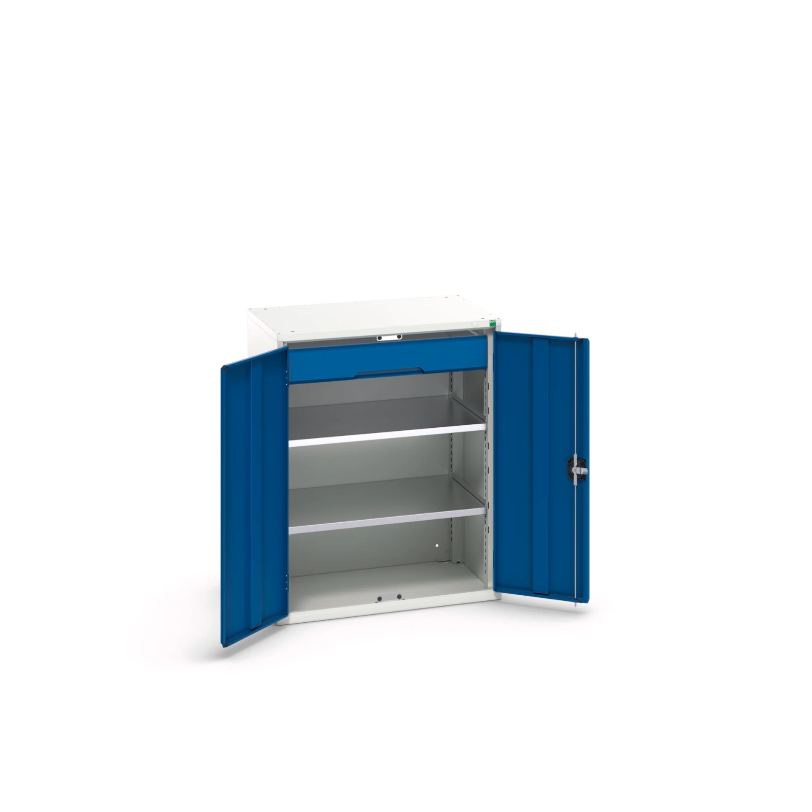 bott Verso systeemkast 800x550x1000mm 3 legborden 1 lade RAL 5010