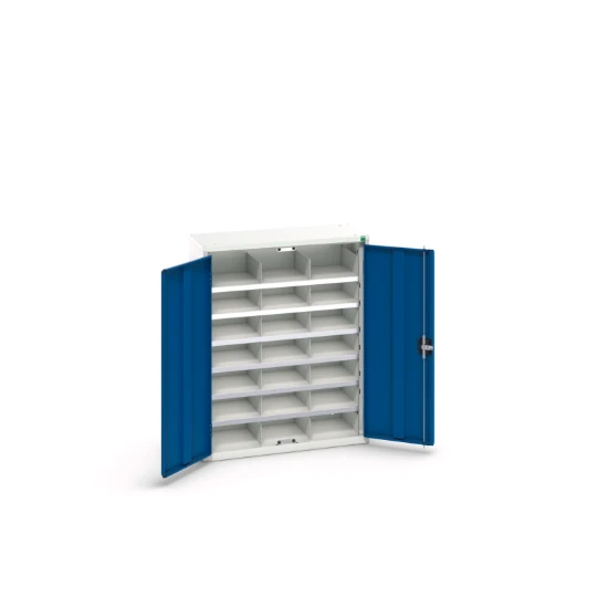 bott Verso systeemkast 800x350x1000mm 21 compartimenten RAL 5010
