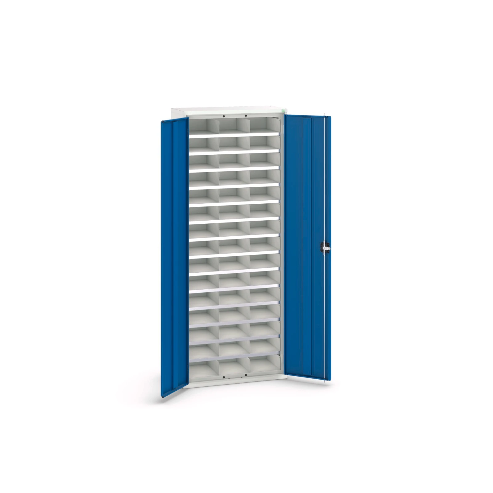 bott Verso systeemkast 800x350x2000mm 45 compartimenten RAL 5010