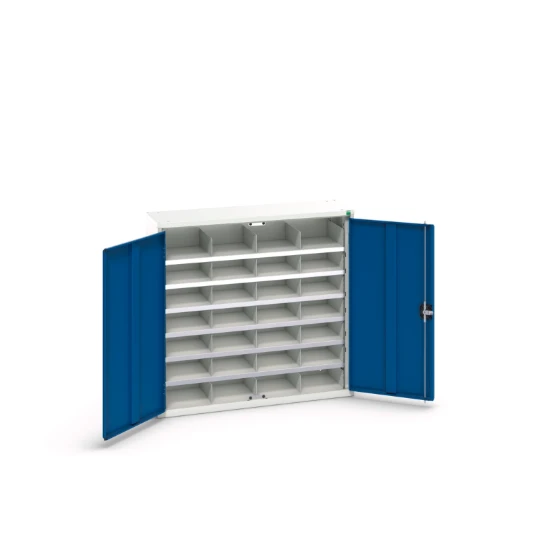 bott Verso systeemkast 1050x350x1000mm 28 compartimenten RAL 5010