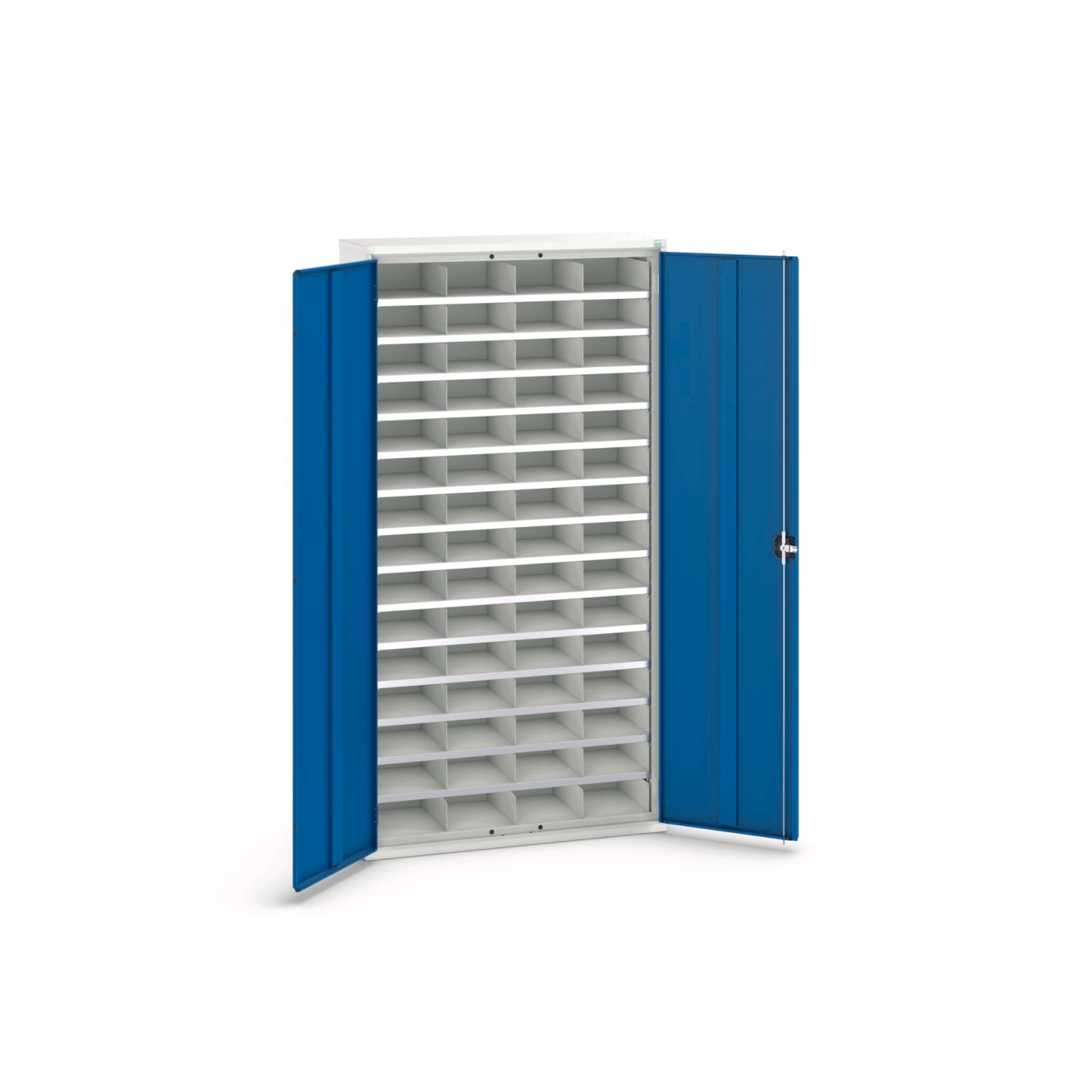 bott Verso systeemkast 1050x350x2000mm 60 compartimenten RAL 5010