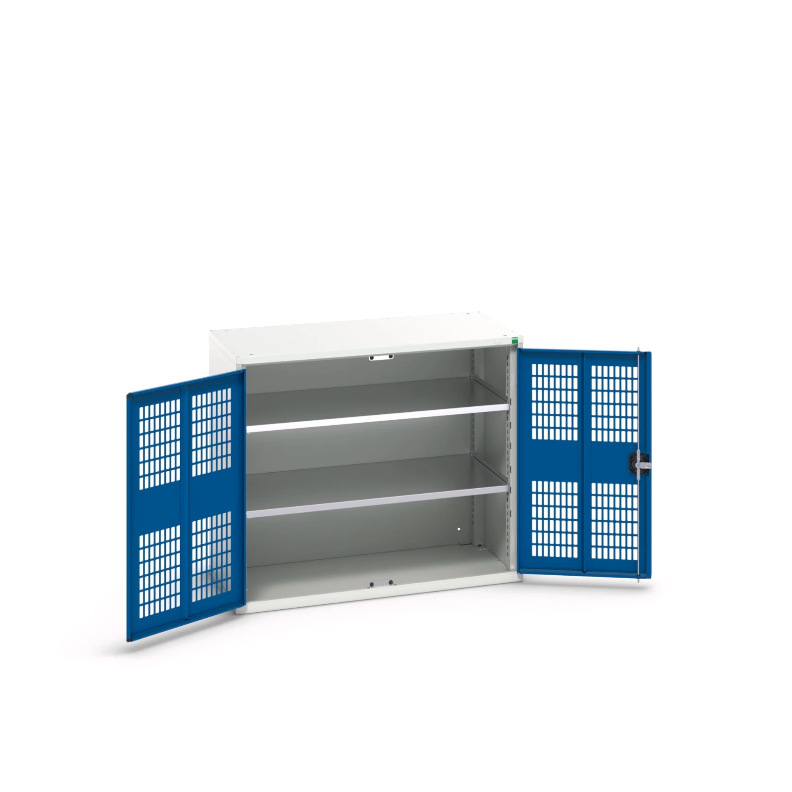 bott Verso kast gevleugelde deuren 1050x350x900mm 2 legborden RAL 5010
